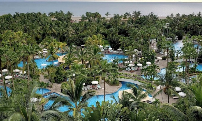 Isla Iguana Apartment | Beach resort w/balcony ft lush pools, dining, fitness, spa & resort activities.