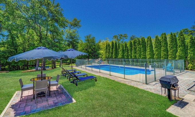 Spring Lake Heights House | Beach “Retreat” In-ground Pool, Fabulous Backyard, Bike to Beach