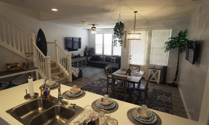 Ewa House | Beach Theme Home, with 2021 Mercedes SUV, West Oahu, Wai Kai Lagoon resort.