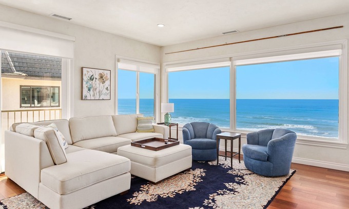 Solana Beach Condo | Beach View Beauty- Incredible Ocean Views, Easily Accessible with A/C, Pool