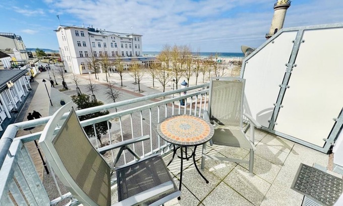 Warnemuende Apartment | Beach view, directly on the beach
