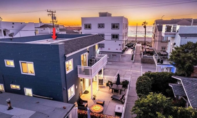 San Diego House | Beach Villa w/Views, Patio Firepit, AC, Parking - Steps to Beach