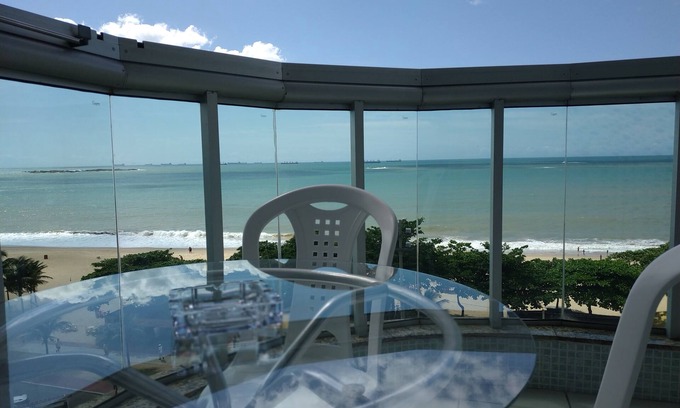 Praia de Itaparica Apartment | Beachfront Apt w /Tv, Pool and WIFI - Panoramic view