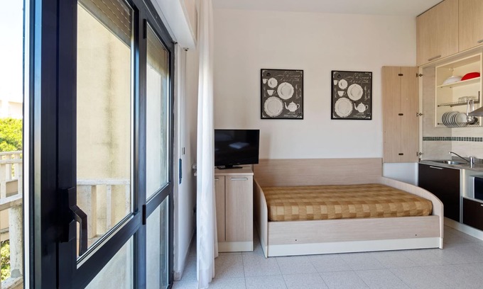 Marina Centro Apartment | Beachfront Apartment in Rimini with Terrace