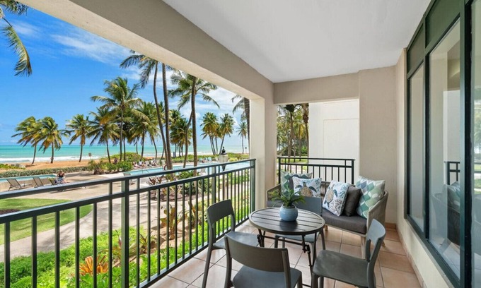 Mameyes II Apartment | Beachfront Boutique Feel @ Wyndham Rio Mar Resort