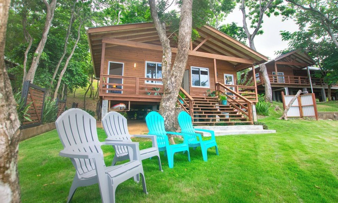 Punta Blanca Cabin | Beachfront Bungalow located steps from the Ocean!