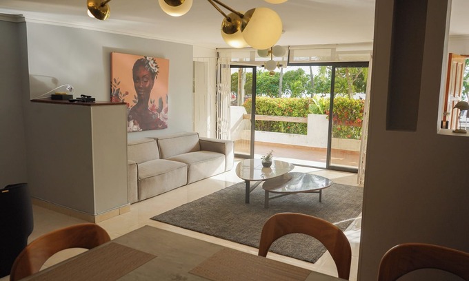 Castillogrande Apartment | Beachfront 3-Bed, 3-Bath in Exclusive Castillogrande, Cartagena + WiFi & Parking