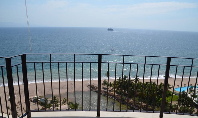 South Hotel Zone Condo | Beachfront Condo With Magnificent Ocean And River Views
