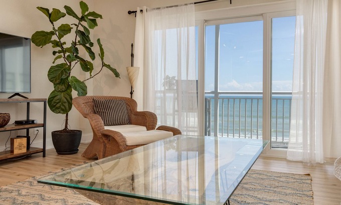 South Patrick Shores Condo | Beachfront Getaway - Amazing Views!