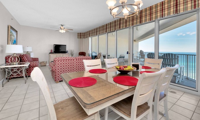 Four Mile Village Condo | Beachfront | Gulf Views | Private Bar | Private Beach