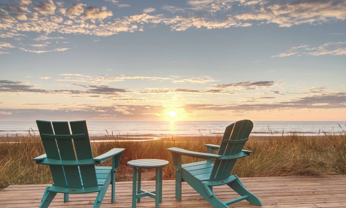 Rockaway Beach House | Beachfront Home, Spacious Deck Overlooking Ocean and Private Path to the Sand