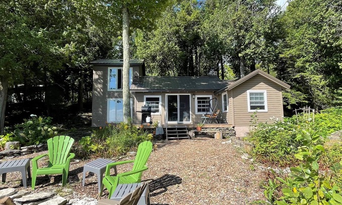 Jacksonport House | Beachfront House w/Wi-Fi on Amazing Lake Michigan Site! Close to Sturgeon Bay