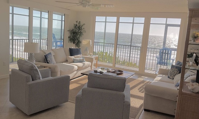 Madeira Beach Condo | BEACHFRONT LUXURY … PRIVATE WRAP AROUND BALCONY WITH AMAZING BEACH WATER VIEWS!