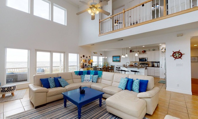 Miramar House | Beachfront Melody | Beachfront, Expansive Balcony!