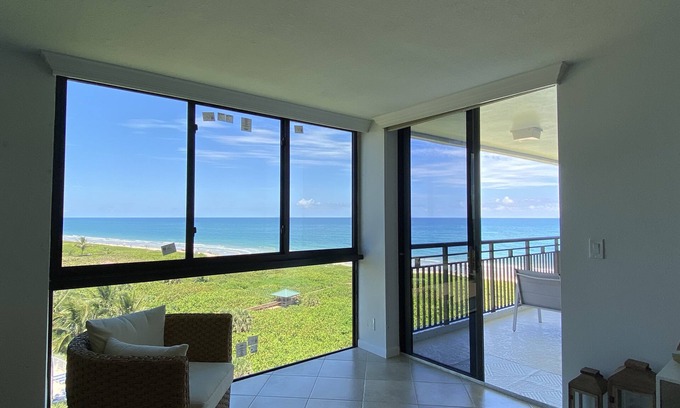 Fort Pierce Shores Condo | Beachfront N. Hutchinson Island Paradise w breathtaking views from every room!