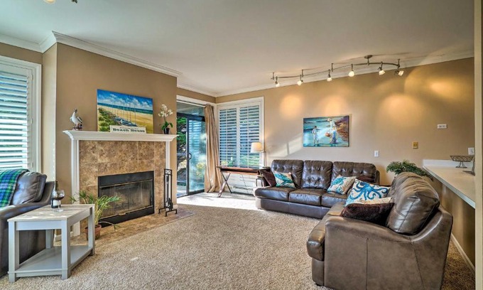 Watsonville Apartment | Beachfront Pajaro Dunes Condo with Bay Views!