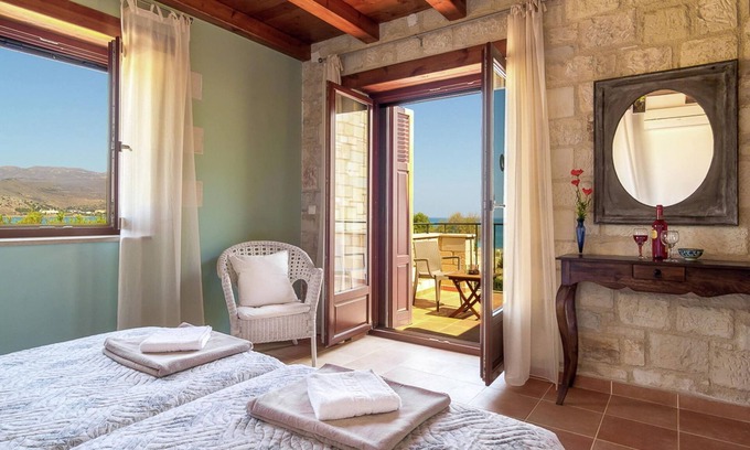Rapaniana Villa | Beachfront Stone Villa With Private Pool