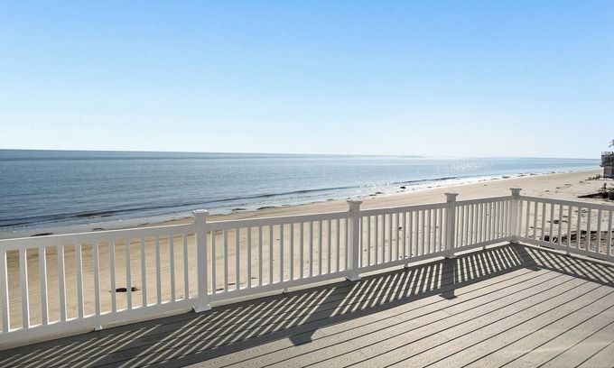 Beachwalk House | Beachfront, Large Deck, Sleeps 9-11, Open, Airy & Spacious