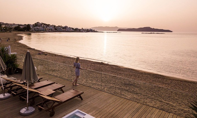 Agii Apostoli Villa | Beachfront | Waterfront | 3 bedrooms villa