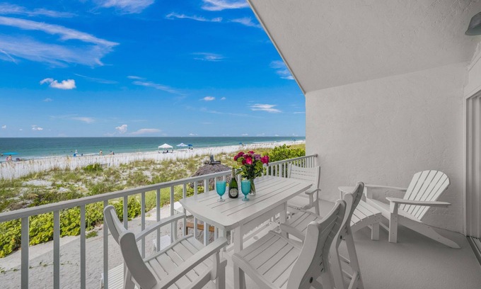 Holmes Beach Condo | ~ BEACHFRONT ~ YES, THAT'S YOUR VIEW! ~ END OF SUMMER SPECIALS ~