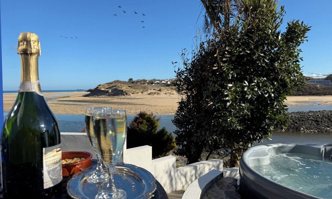 Lelant House | Beachpad's Beach House on *Best Beach 2024 The Times with +Hot Tub Parking Wifi