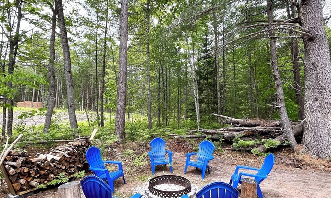 Kalkaska Cottage | Bear Lake Cottage: Crunching Leaves and Lake Views Enjoy Fall Getaways Here!