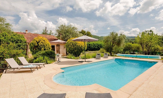 Saint-Cezaire-sur-Siagne Villa | Beautiful private villa for 4 guests with WIFI, private pool, TV, terrace and parking
