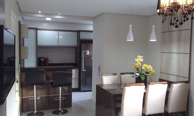 Governador Celso Ramos Apartment | BEAUTIFUL AP ON THE BEACH OF PALMAS, 250MTS FROM THE BEACH. MAKE YOUR RESERVATION NOW!