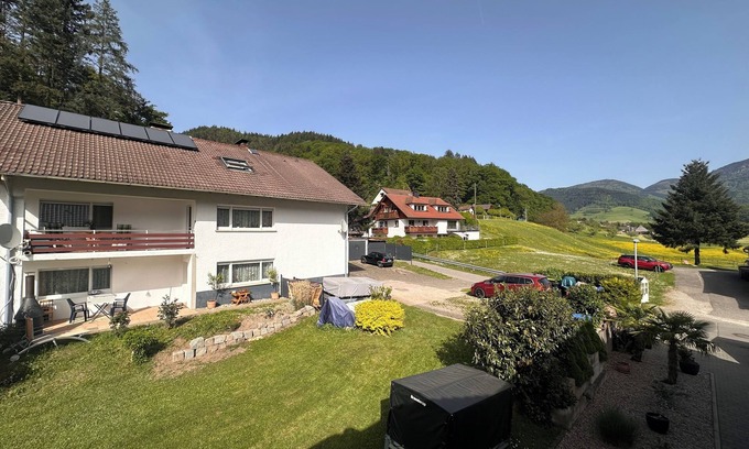 Untermunstertal Apartment | Beautiful apartment with terrace and view of the Belchen, up to 5 people