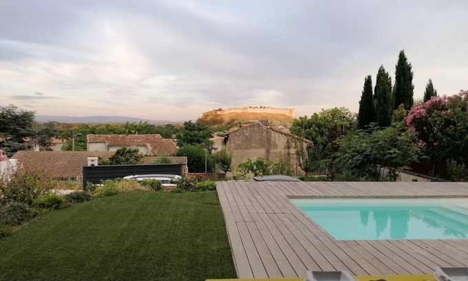 Villeneuve-les-Avignon House | Beautiful house near Avignon, superb view, 4 people