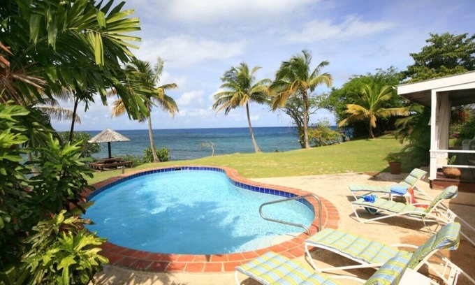 Cap Estate Villa | Beautiful 2 bedroom oceanfront villa - Sea Pearl