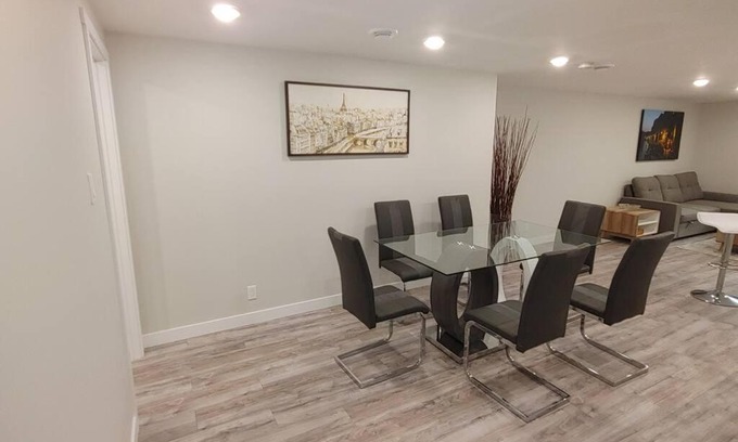 Southwest Calgary Apartment | Beautiful 2 bedroom + office basement suite