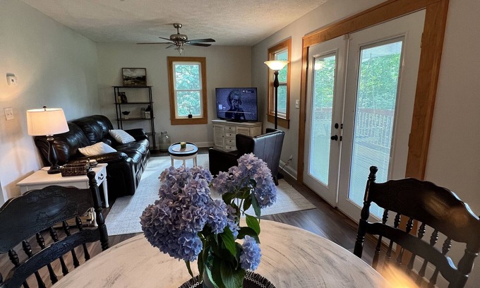 Henry House | Beautiful 2 BR 1 BA Cabin in Blue Ridge Mountains