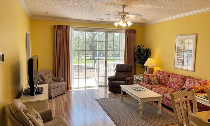 North Myrtle Beach Condo | Beautiful 2BR Condo in Barefoot Resort, Ground Floor, 2 Pools, Close to beach!