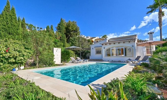 L'Alcassar Villa | Beautiful and cheerful villa with private pool in Benitachell, Costa Blanca, Spain for 6 persons
