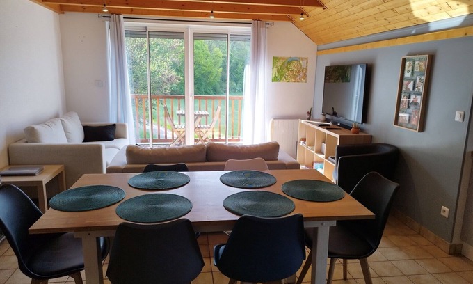 Alby-sur-Cheran Apartment | Beautiful apartment on the edge of the "Chéran" gorges