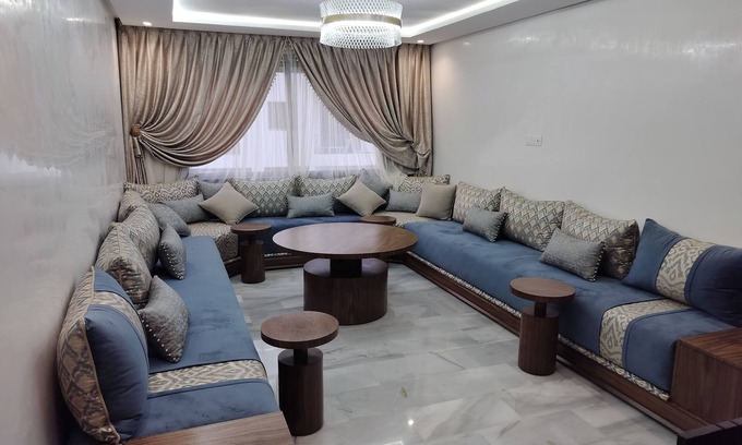 Nouaceur Apartment | Beautiful apartment 5 min from Mohamed 5 Casablanca airport with swimming pool