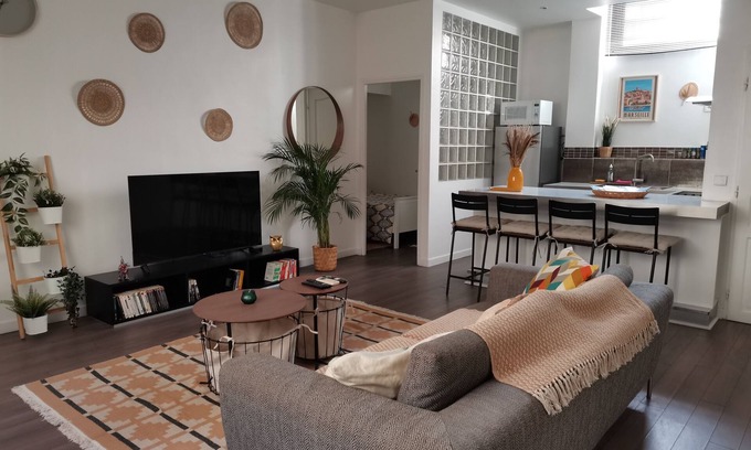 Le Pharo Apartment | Beautiful apartment close to the Catalans beach
