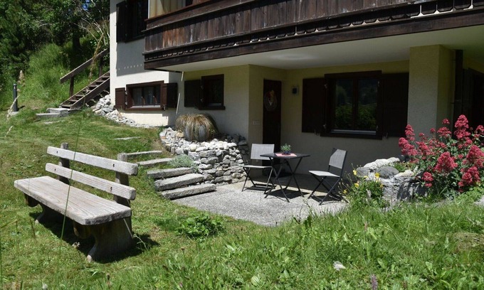 Churwalden Apartment | Beautiful apartment for 2 people with WIFI, TV and balcony