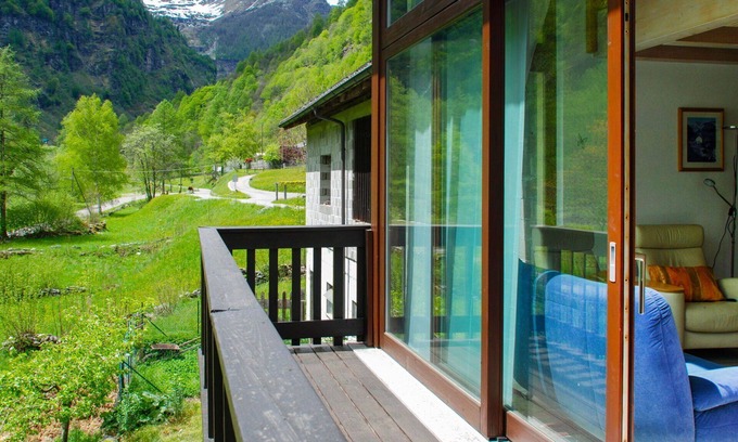 Sonogno Apartment | Beautiful apartment for 5 guests with WIFI, TV, patio, panoramic view and parking