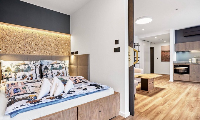 Abertamy Apartment | Beautiful apartment for 6 people with A/C, WIFI, TV and patio