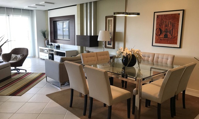 Jurere Apartment | Beautiful apartment in Jurerê Internacional with swimming pool