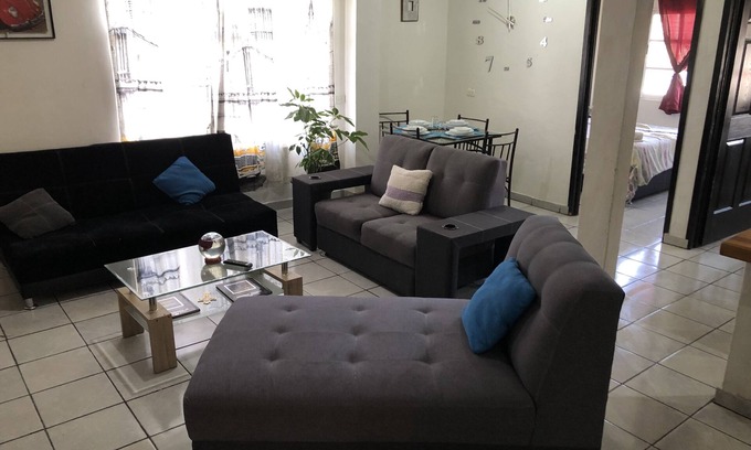 Cholula Apartment | BEAUTIFUL APARTMENT WITH TERRACE IN THE CENTER OF LOBO