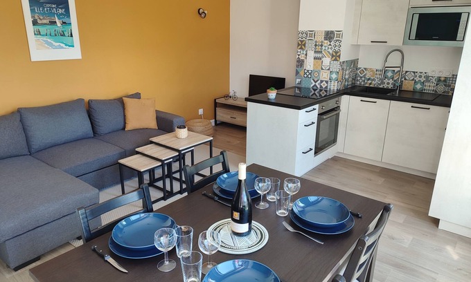 Cancale Apartment | Beautiful apartment with large terrace - Near the sea