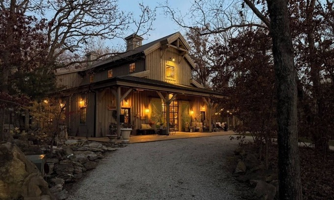 Wea House | Beautiful barn home nestled in 23 acres of forest.