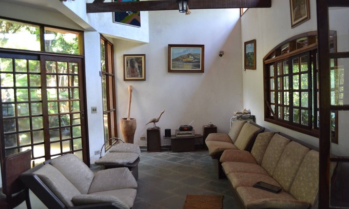 Sao Sebastiao House | Beautiful beach house in a small farm with waterfall. Tranquility, Nature and beaches!