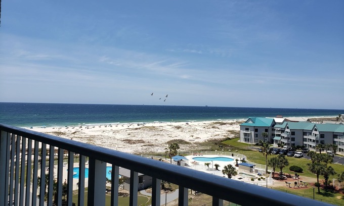 Fort Morgan Condo | Beautiful Beachfront Getaway - 2BR/2BA Condo with Spectacular Views