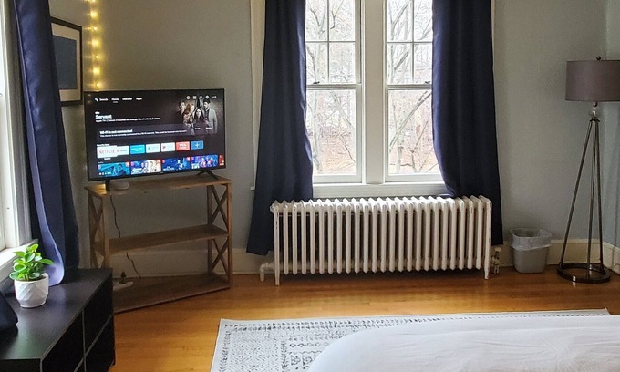 West Hartford House | Beautiful Brick Tudor Boasting Yoga Room, Coffee Lounge, Near Shopping & Dinning