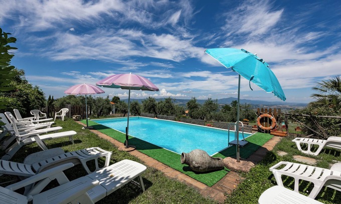 Ficulle Villa | Beautiful Casolare With Pool Among Green, Ficulle, Italy