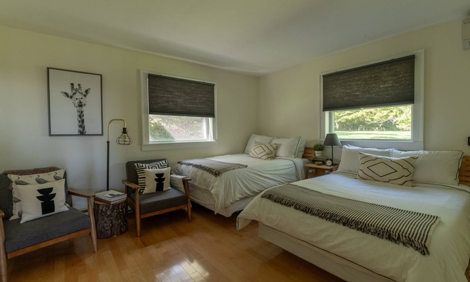 Loch Sheldrake House | Beautiful Catskills country home get-away, with views, big private yard & forest